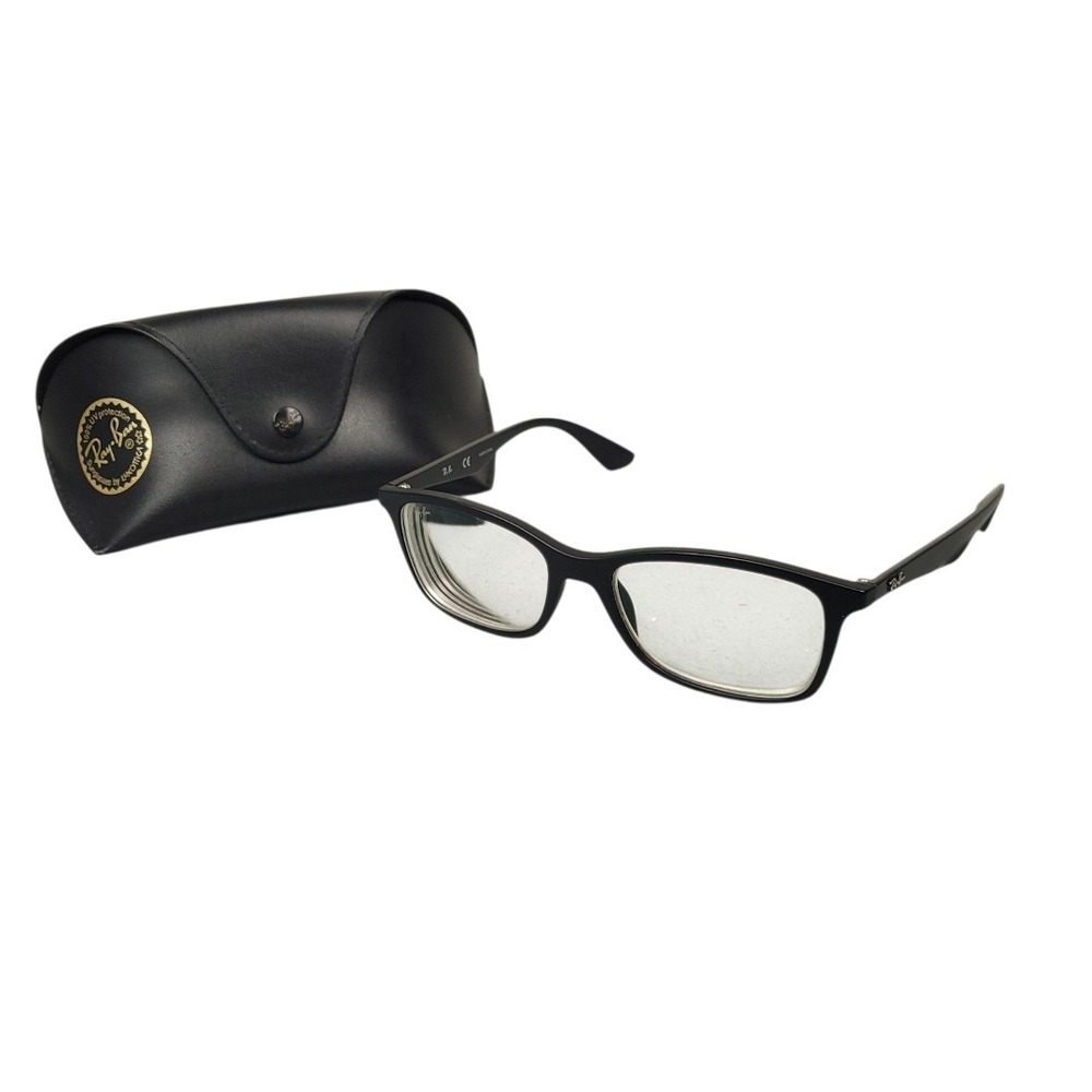 Ray-Ban RB7047 5196 Black Eyeglasses Frames 54-17-140 Full Rim Unisex Optical